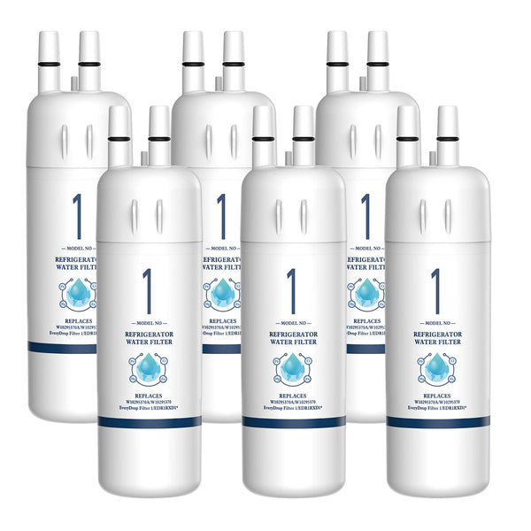 EDR1RXD1 W10295370A 9081 Refrigerator Water Filter 6pk