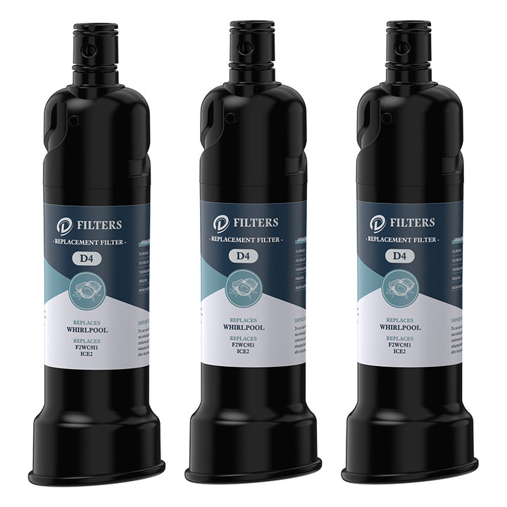 ICE2 Ice Maker Water Filter Dfilters Replacement for Whirlpool Refrigerator Filter 